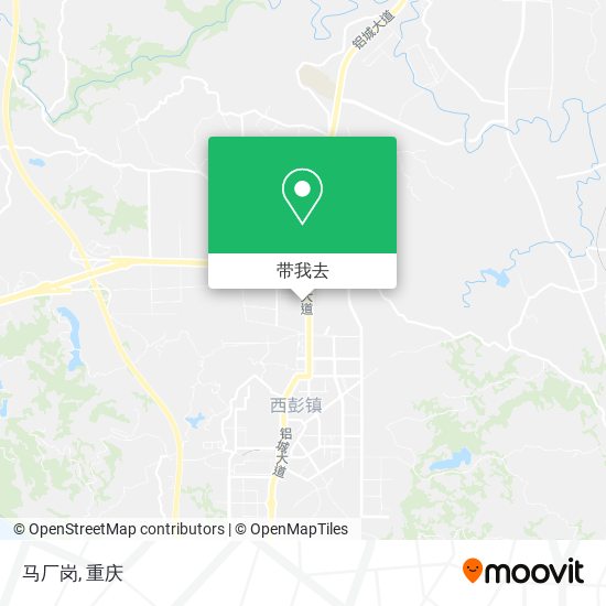 马厂岗地图
