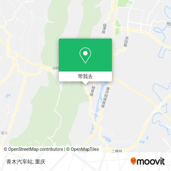 青木汽车站地图