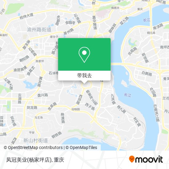 凤冠美业(杨家坪店)地图