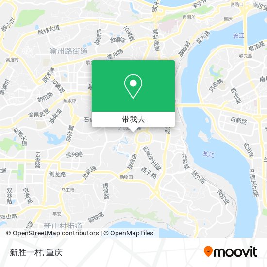 新胜一村地图