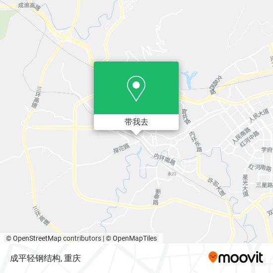 成平轻钢结构地图