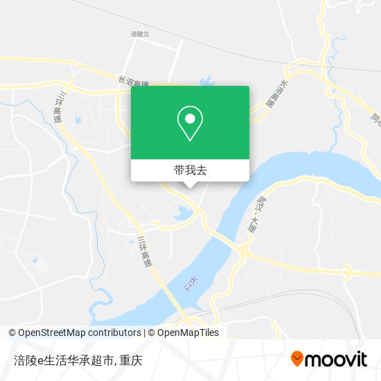 涪陵e生活华承超市地图
