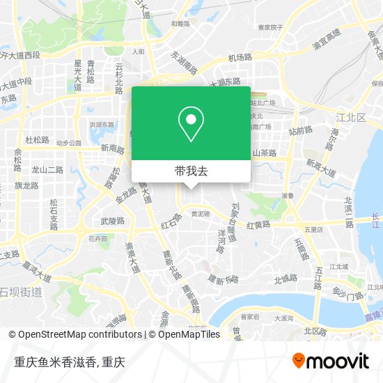 重庆鱼米香滋香地图