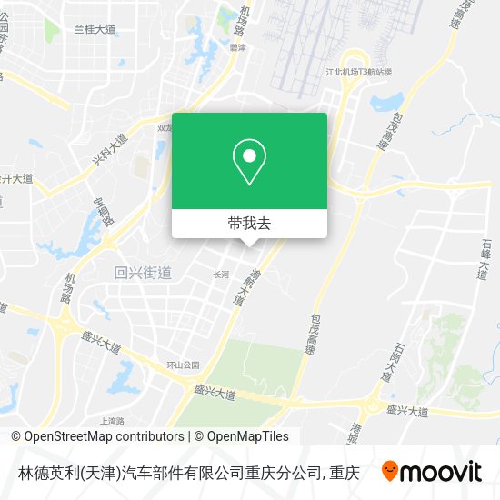 林德英利(天津)汽车部件有限公司重庆分公司地图