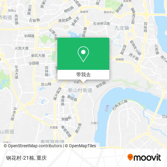 钢花村-21栋地图