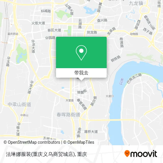 法琳娜服装(重庆义乌商贸城店)地图