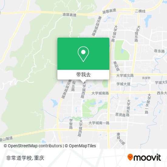 非常道学校地图