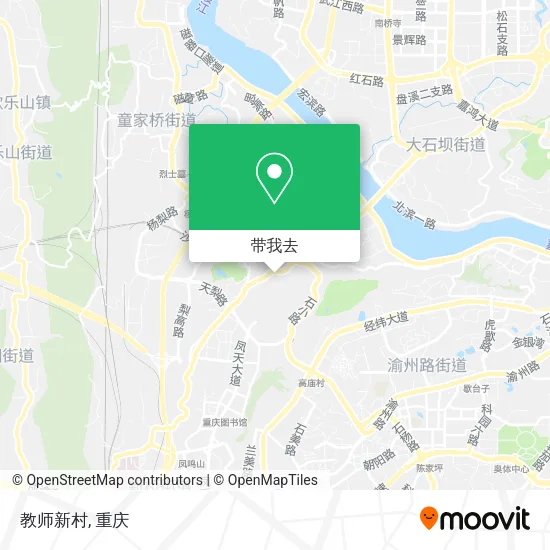 教师新村地图