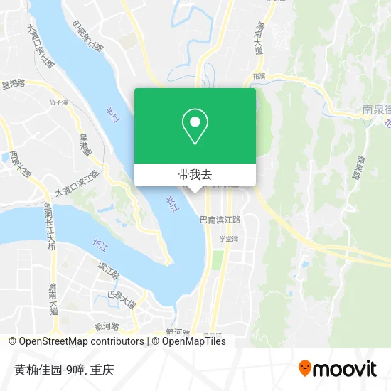 黄桷佳园-9幢地图