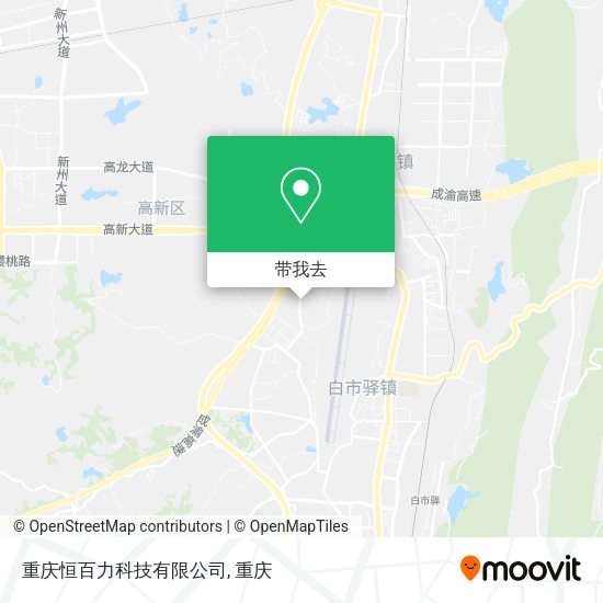重庆恒百力科技有限公司地图