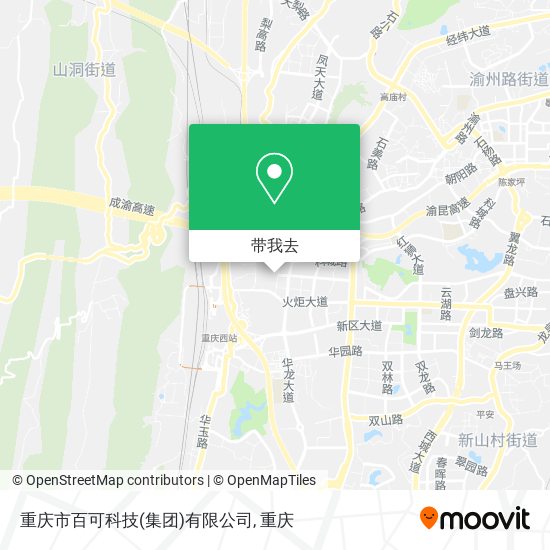 重庆市百可科技(集团)有限公司地图
