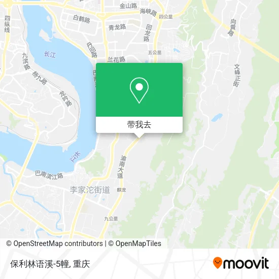 保利林语溪-5幢地图