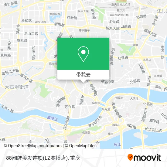 88潮牌美发连锁(LZ赛博店)地图