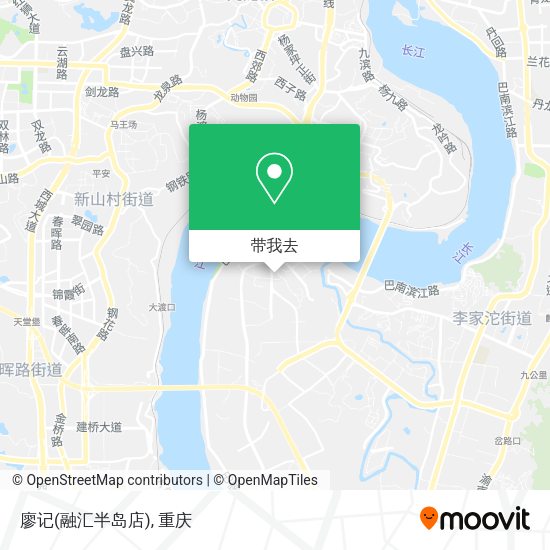 廖记(融汇半岛店)地图