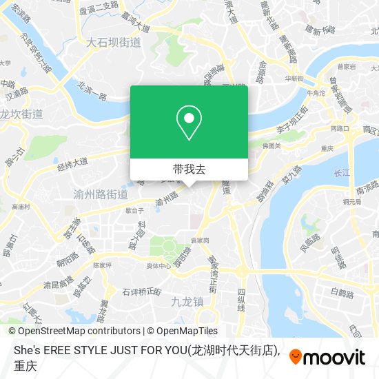 She's EREE STYLE JUST FOR YOU(龙湖时代天街店)地图
