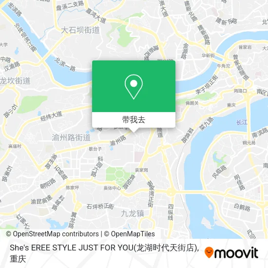 She's EREE STYLE JUST FOR YOU(龙湖时代天街店)地图