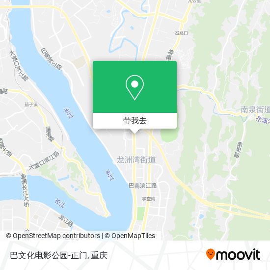 巴文化电影公园-正门地图