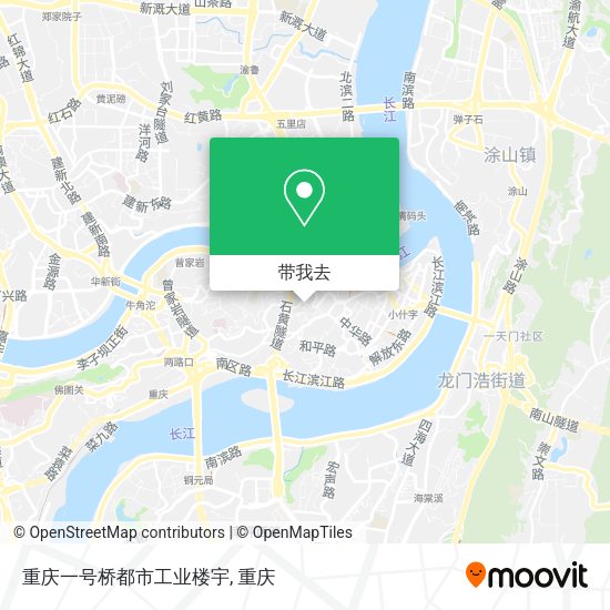 重庆一号桥都市工业楼宇地图