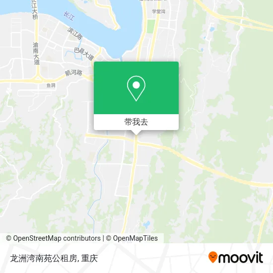 龙洲湾南苑公租房地图