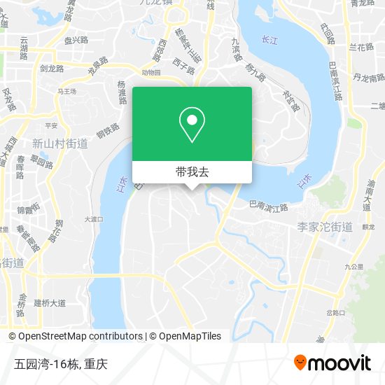 五园湾-16栋地图
