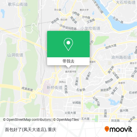 面包好了(凤天大道店)地图
