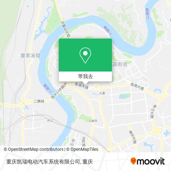 重庆凯瑞电动汽车系统有限公司地图