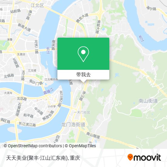 天天美业(聚丰·江山汇东南)地图