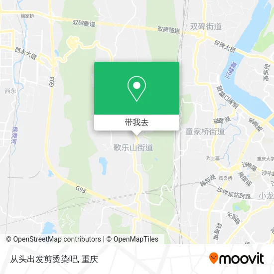从头出发剪烫染吧地图