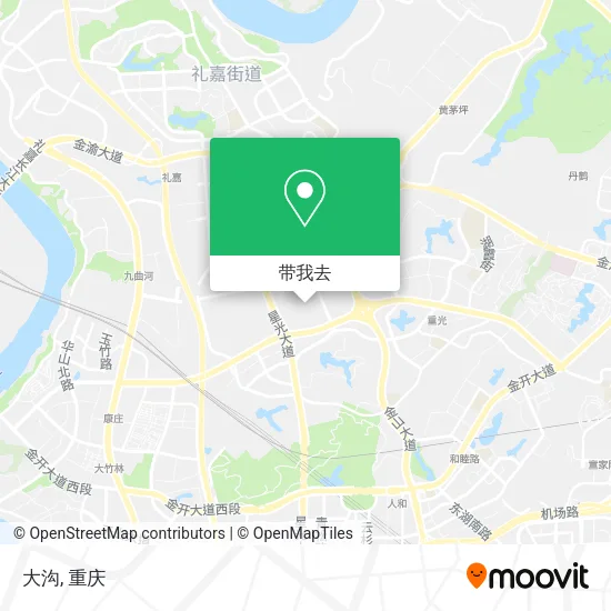 大沟地图