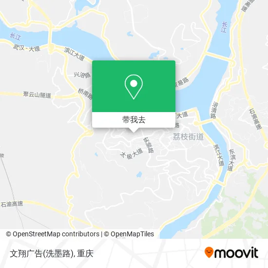 文翔广告(洗墨路)地图
