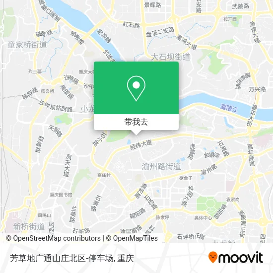 芳草地广通山庄北区-停车场地图