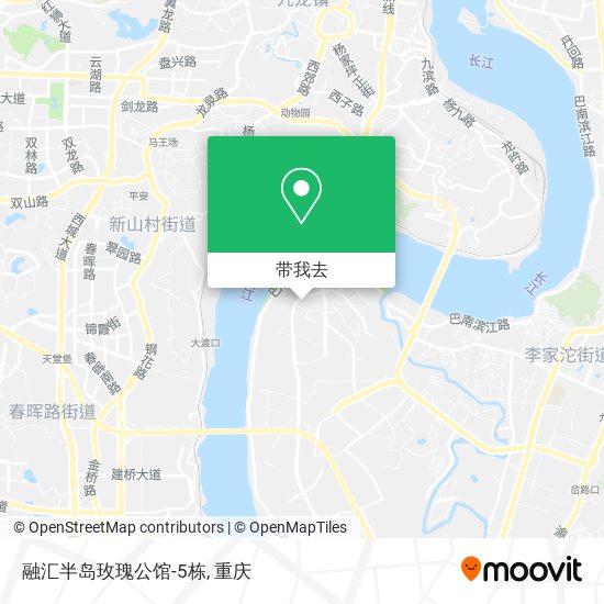 融汇半岛玫瑰公馆-5栋地图