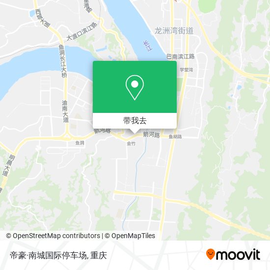 帝豪·南城国际停车场地图