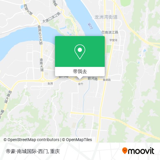 帝豪·南城国际-西门地图
