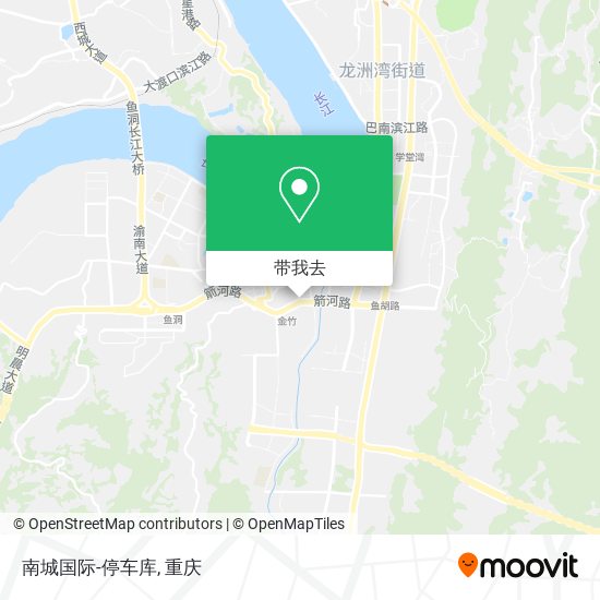 南城国际-停车库地图