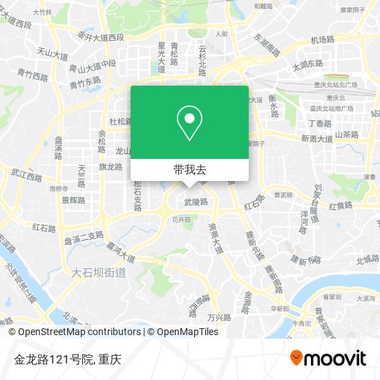 金龙路121号院地图