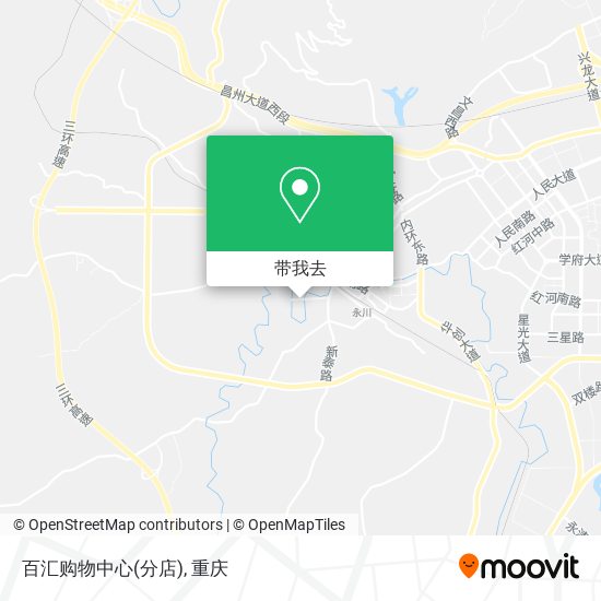 百汇购物中心(分店)地图