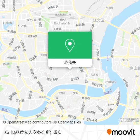 街电(品质私人商务会所)地图