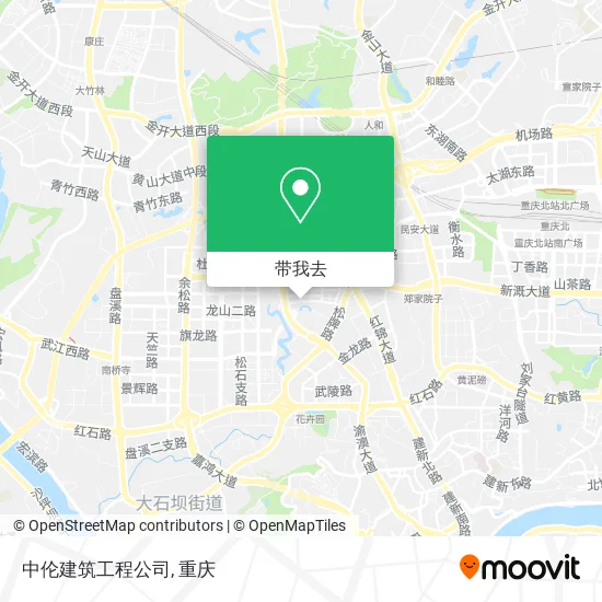 中伦建筑工程公司地图