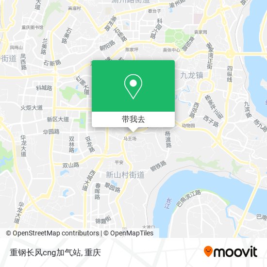 重钢长风cng加气站地图
