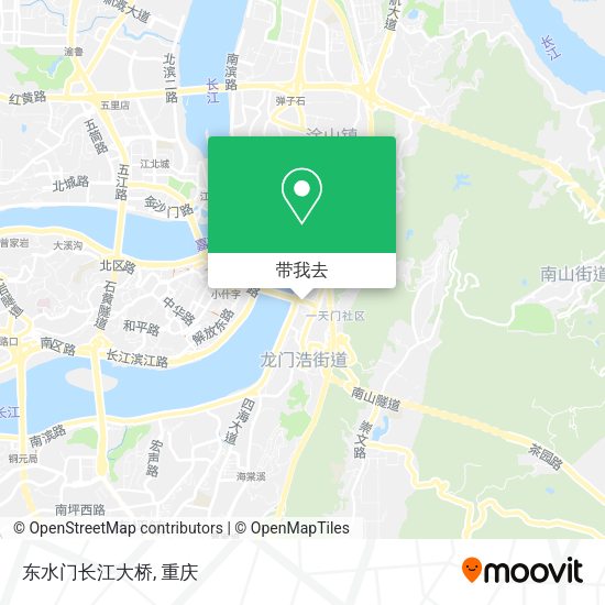东水门长江大桥地图