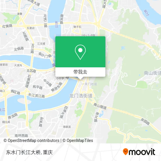 东水门长江大桥地图