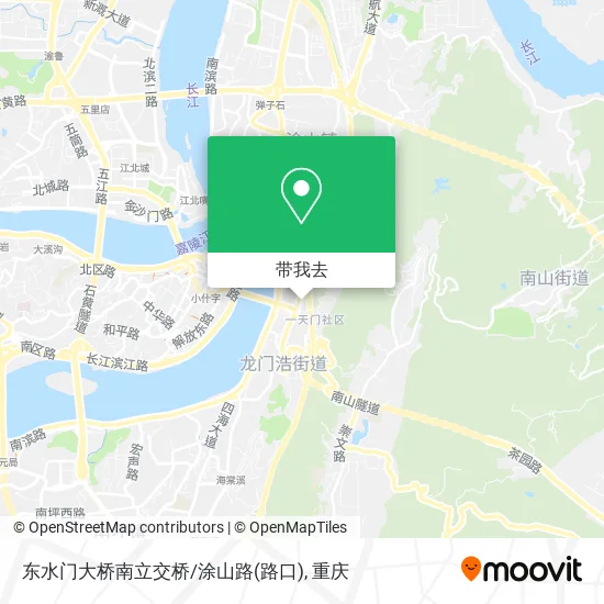 东水门大桥南立交桥/涂山路(路口)地图