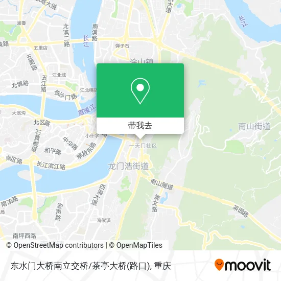 东水门大桥南立交桥/茶亭大桥(路口)地图