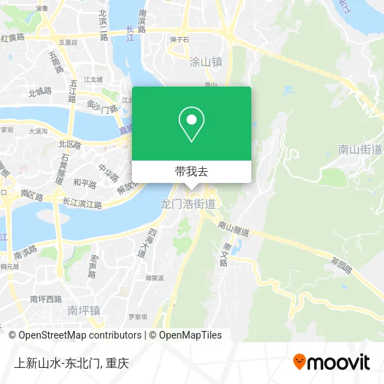 上新山水-东北门地图