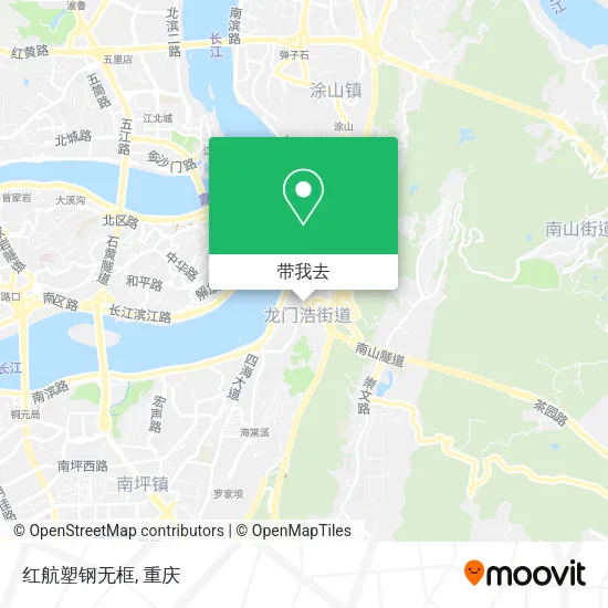 红航塑钢无框地图