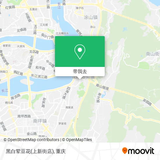 黑白荤豆花(上新街店)地图