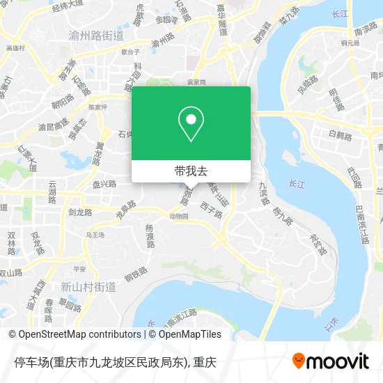 停车场(重庆市九龙坡区民政局东)地图