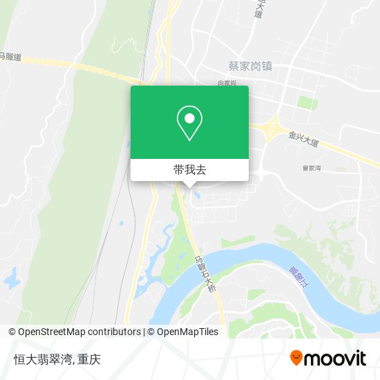 恒大翡翠湾地图