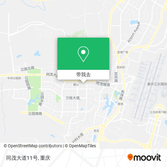 同茂大道11号地图